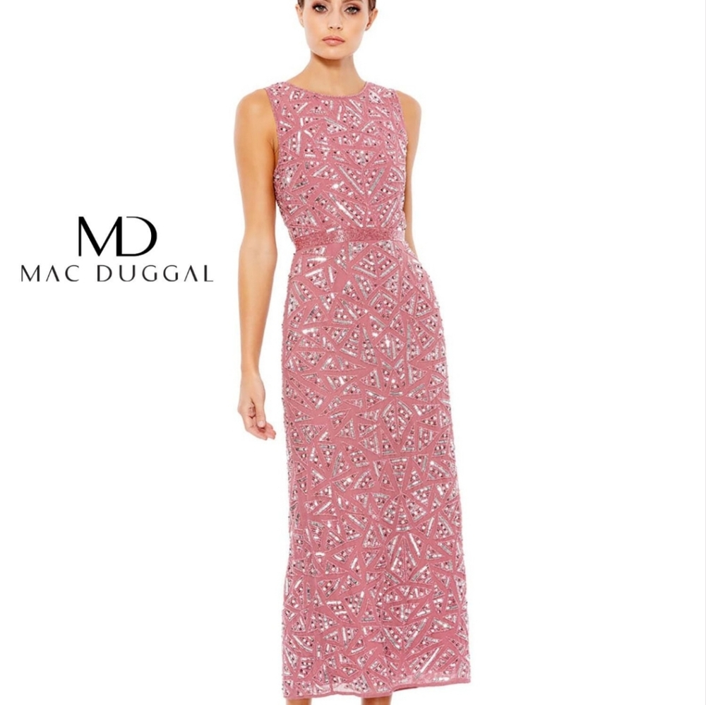 *NWT* Mac Duggal Midi Formal Dress